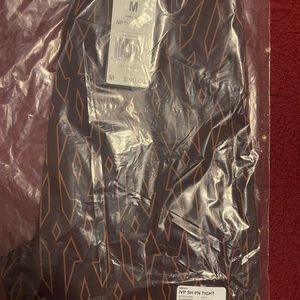 - AdidasxIvyPark monogram sheer panel tights